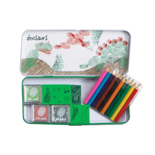 NPW Finger Printing Art Set - Dinosaurs 