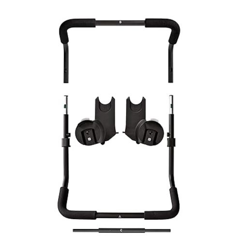 Baby Jogger Chicco/Peg Perego Car Seat Adapter for City Select and City Select LUX Strollers Black