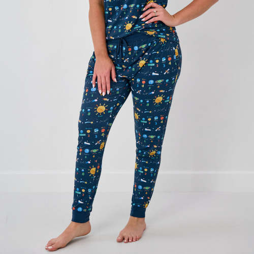 Solar Explorers Women's Pajama Pants | Little Sleepies