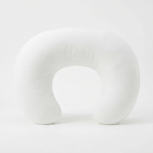 Nursing Pillow and Body Positioner for Breast Feeding and Bottle Feeding, Ultra Soft Breastfeeding Pillows with Removable Pillow Cover (Naked Pillow)
