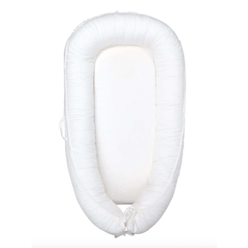 Newborn Baby Lounger- White