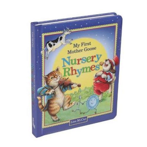 My First Mother Goose Nursery Rhymes - by Editors of Studio Fun International (Board Book)