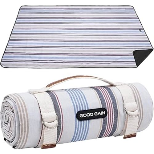 Waterproof picnic blanket for park outings!