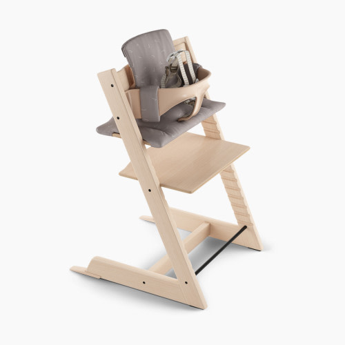 Stokke Tripp Trapp High Chair Complete - Natural/Icon Grey/White Tray