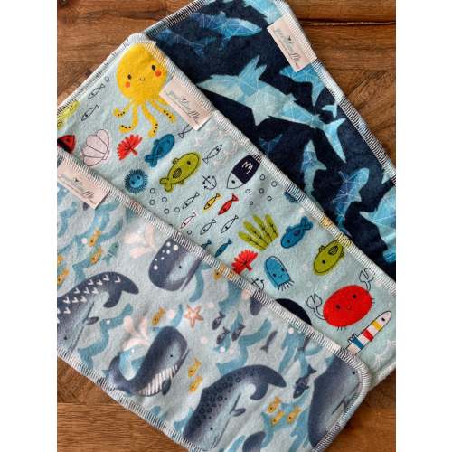 Cloth Diaper Inserts, Diaper Doublers, Gender Neutral Baby, 12 Pack, Baby Shower Gift, Diaper Liners, Cloth Diaper Liners, Overnight Liners