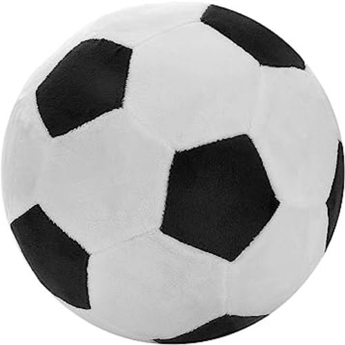 T play Plush Soccer Balls Fluffy Stuffed Soccer Ball Plush Pillow Soft Plush Soccer Ball Pillow Durable Soccer Ball Stuffed Toy Stuff Soccerball Gift for Kids Boy Baby 7" L X 7" W X 7" H (7")