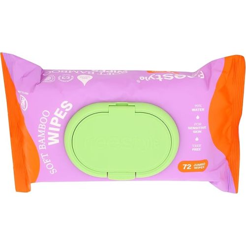 Freestyle Diapers Baby Wipes, 72 CT