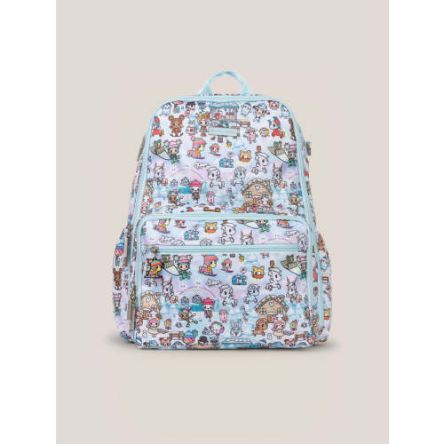 tokidoki Snow Day Zealous Backpack Diaper Bag — Ice Blue
