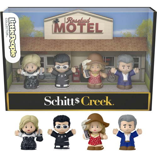 Little People, Collector Figure, 4-Pack, Schitts Creek Rose Family