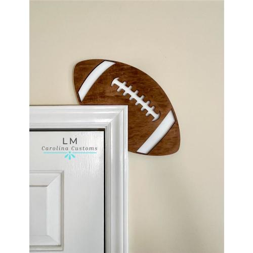 Door Corner Decor: Football