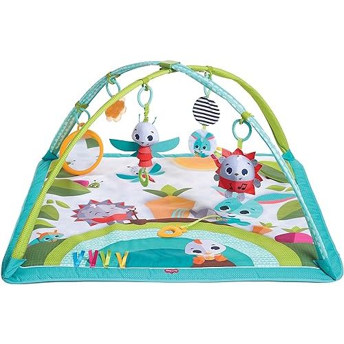Tiny Love Gymini Baby Play Mat Activity Gym & Tummy Time Mat, Infant Deluxe, Sunny Day