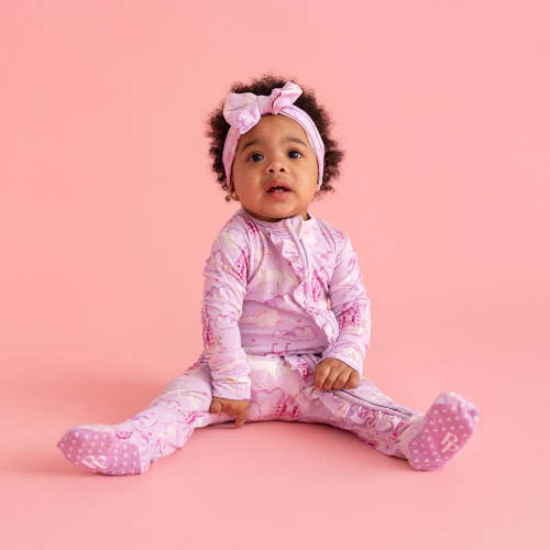 Unicorn Purple Baby Girl Sleeper | Lilith