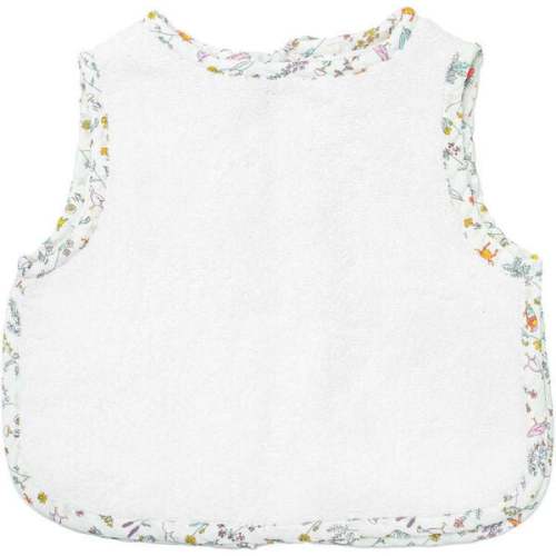 Liberty Apron Bib, Theo Blue - Louelle. | Maisonette