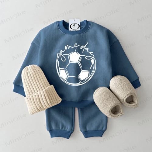 GAME DAY Baby Soccer 2-piece Blue Set