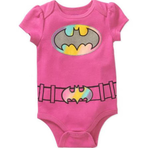 Batgirl Newborn Baby Girls' Bodysuit, Newborn Girl's, Size: 6 - 9 Months, Pink