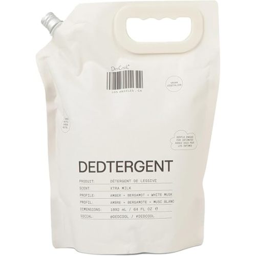 DedCool, Liquid Laundry Detergent, Xtra Milk, Up to 120 Washes, 64 fl oz