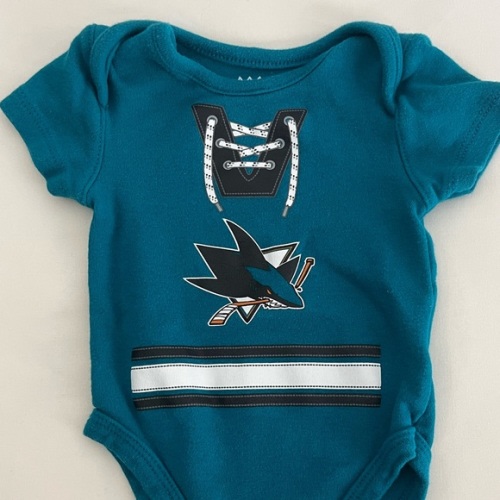 San Jose Sharks Onesie (0-3M)