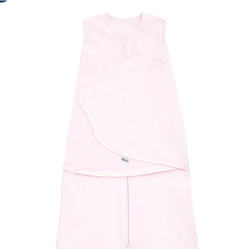 Pink Cotton Muslin Swaddle - Newborn | HALO