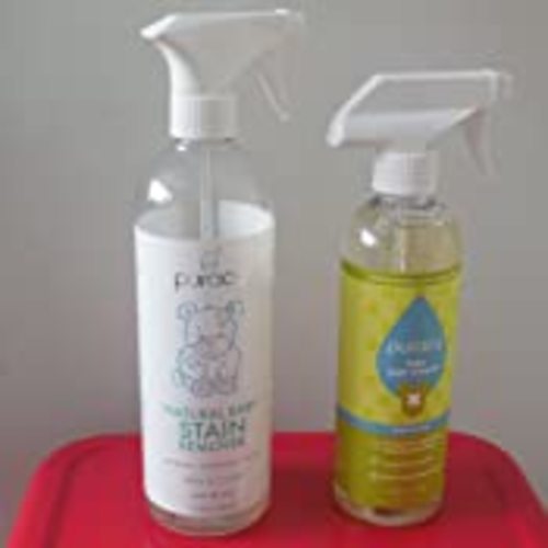 Puracy Natural Baby Laundry Stain Remover, Enzyme Odor Eliminator, Free & Clear, 16 Ounce