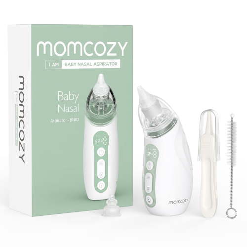 Momcozy Baby Nasal Aspirator, Newborn & Toddler, Portable Rechargeable