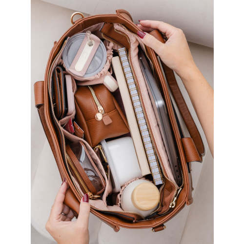 Multitasker Bag Chestnut | Poppy and Peonies – www.poppyandpeonies-us.com