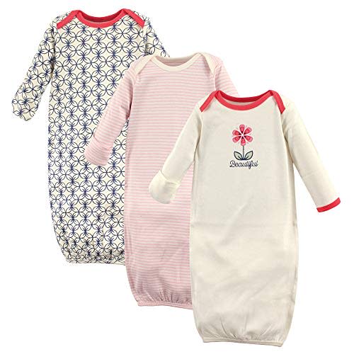 Touched by Nature Unisex Baby Organic Cotton Gowns