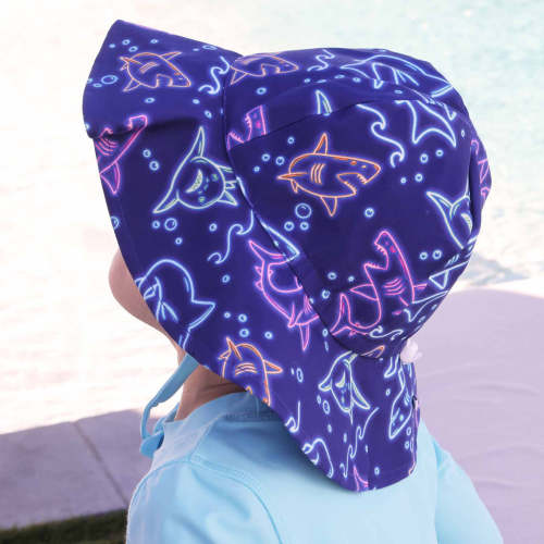 Printed Sun Hat | Glow Fins
