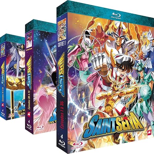 Saint Seiya (Les Chevaliers du Zodiaque) - Intégrale - Edition HD [Blu-ray]