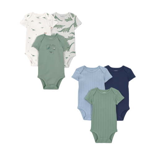 Carter's Child of Mine Baby Bodysuits, 6-Pack, Sizes Preemie-24 Months