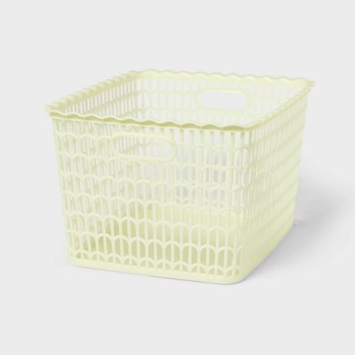 Scallop Decorative Basket Large Citrus - Brightroom™