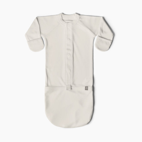 Goumi Kids 24hr Convertible Sleeper Baby Gown - Cloud, 3-6 M