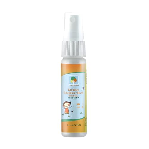 Raise Them Well Kids Hand Sanitizer | Alcohol & Toxic Free | 3pk 1 oz ea | Alcohol-free, Toxic Free spray is gentle on skin | TSA-friendly 1 oz bottles for school, daycare, travel and family use