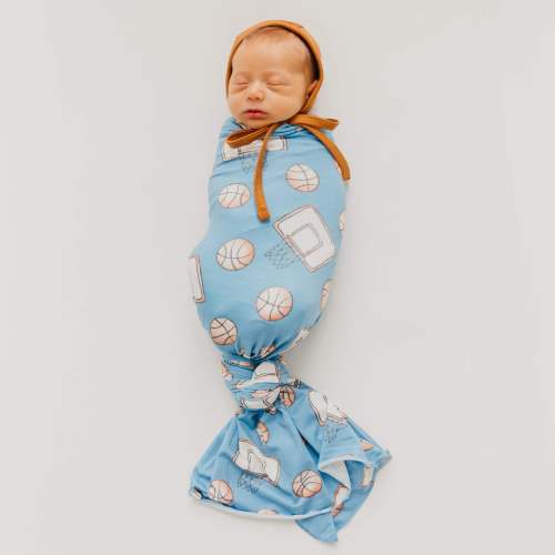 Knit Swaddle Blanket - Dunk