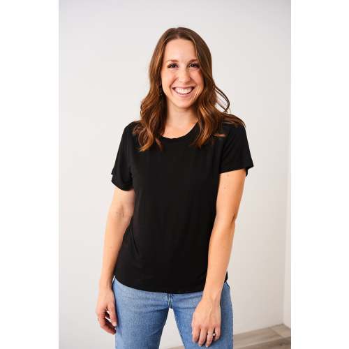 Latched Mama Classic Crewneck Nursing Tee