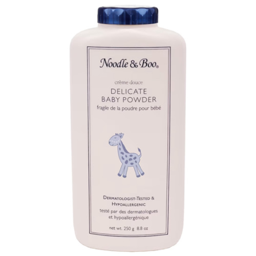 Noodle & Boo Delicate Baby Powder with Pure Cornstarch and Aloe, Talc Free