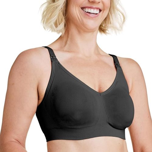 Bravado Designs Nursing Bras for Breastfeeding, Body Silk Seamless Wireless Bras for Women, Full Coverage Maternity Bra