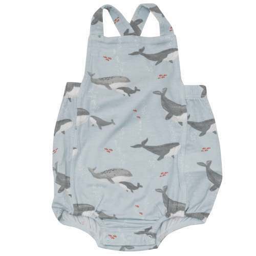 Retro Sunsuit, Grey Whales