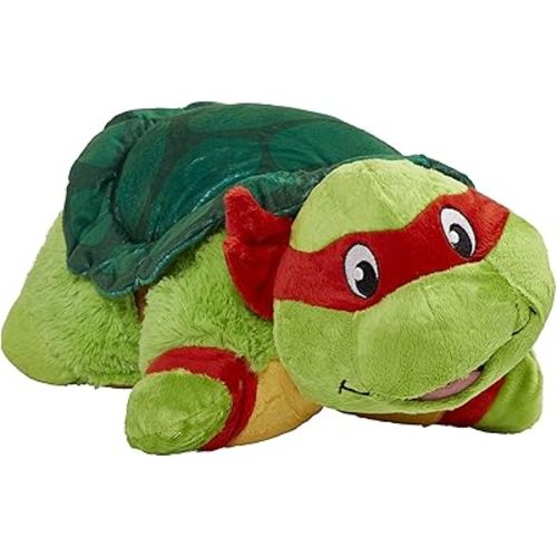 Pillow Pets Nickelodeon TMNT Teenage Mutant Ninja Turutles Raphael Suffed Animal