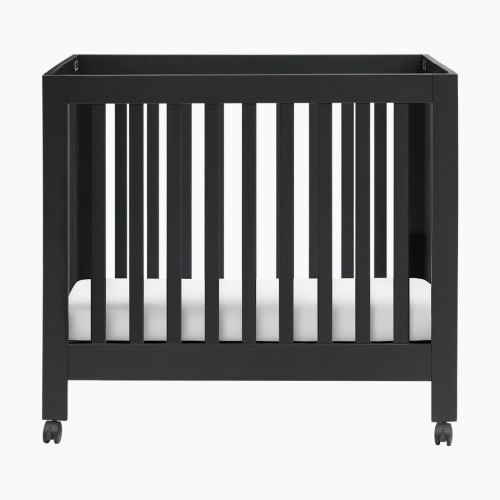 babyletto Origami Mini Crib - Black