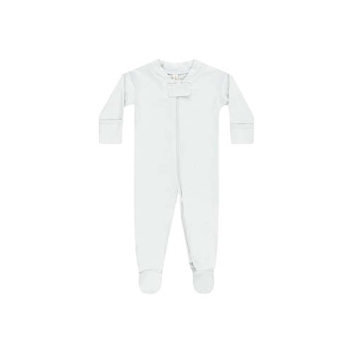 Zip Longsleeve Sleeper Footie - Fog – Bumps N Bundles