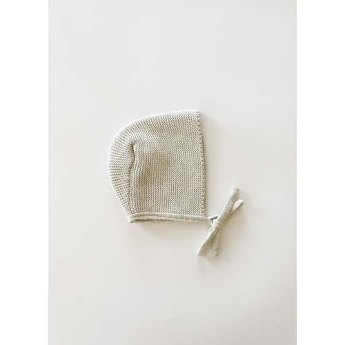Purl Knit Bonnet ‘Gray Marle’ – Oat Co