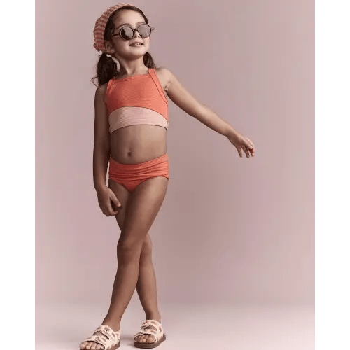 Toddler Girl Colorblock Tankini Set - Orange - Otter Avenue | Carter's