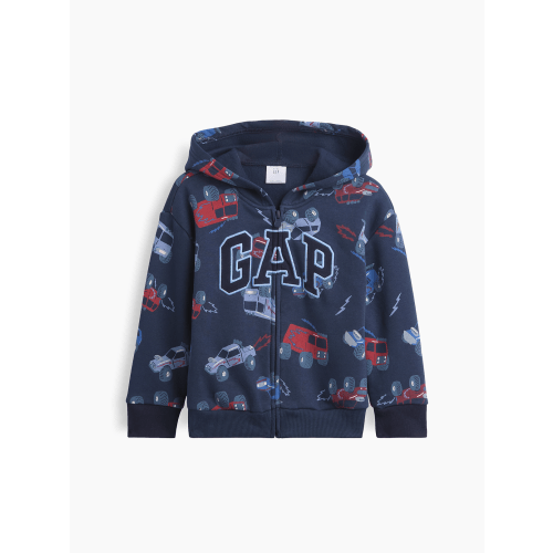 babyGap Relaxed Logo Zip Hoodie