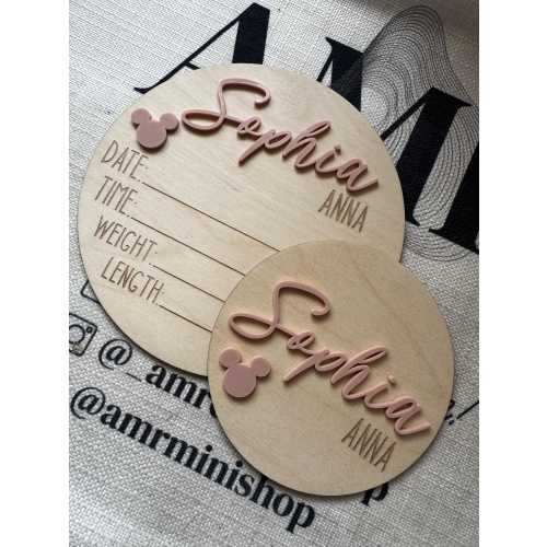 Mouse Inspired Birth Stats and Name Round