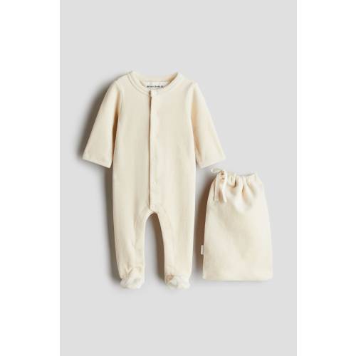 VELOUR PAJAMA JUMPSUIT GIFT SET