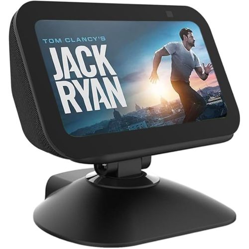 Adjustable Stand for Echo Show 5 (3rd Gen)， Tilt + Swivel Stand Multi Angle Rotation Magnetic Anti-Slip Base for Show 5,Rotatable All Around Compatible with Mobile Phones