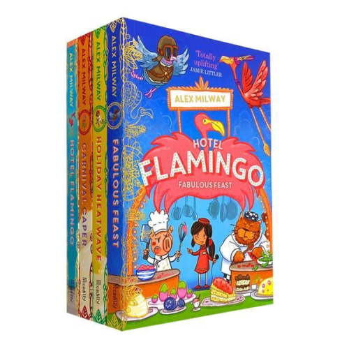 Hotel Flamingo Series By Alex Milway 4 Books Collection - Ages 5-8 - Paperback