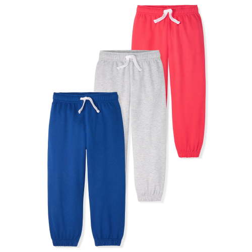 Garanimals Newborn, Baby & Toddler Boy Cotton French Terry Pull-On Joggers, Single & Multi-Pack, Sizes 0-6T