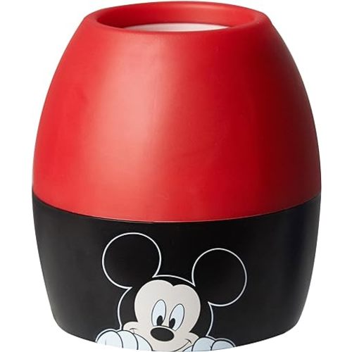 Idea Nuova Disney Mickey Mouse Kids Lamp & Nightlight – Scene Projector with Soft Glow – Fun Bedroom Décor for Toddlers & Children – Battery Operated