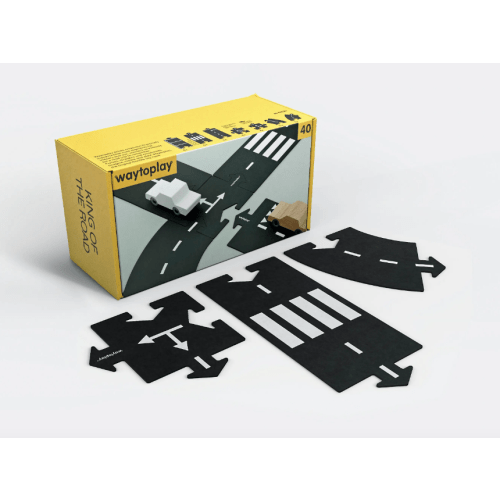 Extra Large Flexible Toy Road Set - King of the Road – Kinoko Kids